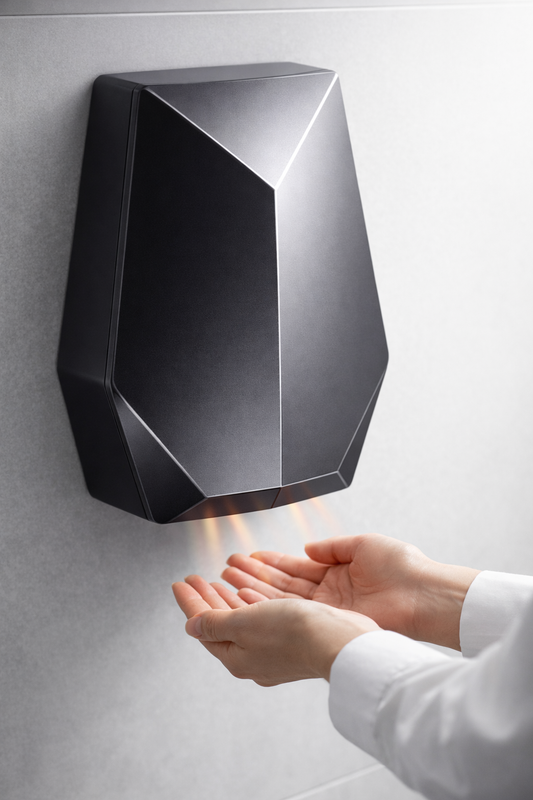 Quiet Luxury Wall-Mounted Bathroom Dryer